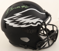 DeVonta Smith Signed Eagles Full-Size Eclipse Alternate Speed Helmet (Beckett) at PristineAuction.com