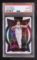 Luka Doncic 2024-25 Select White Prizms #56 #073/149 (PSA 10) at PristineAuction.com