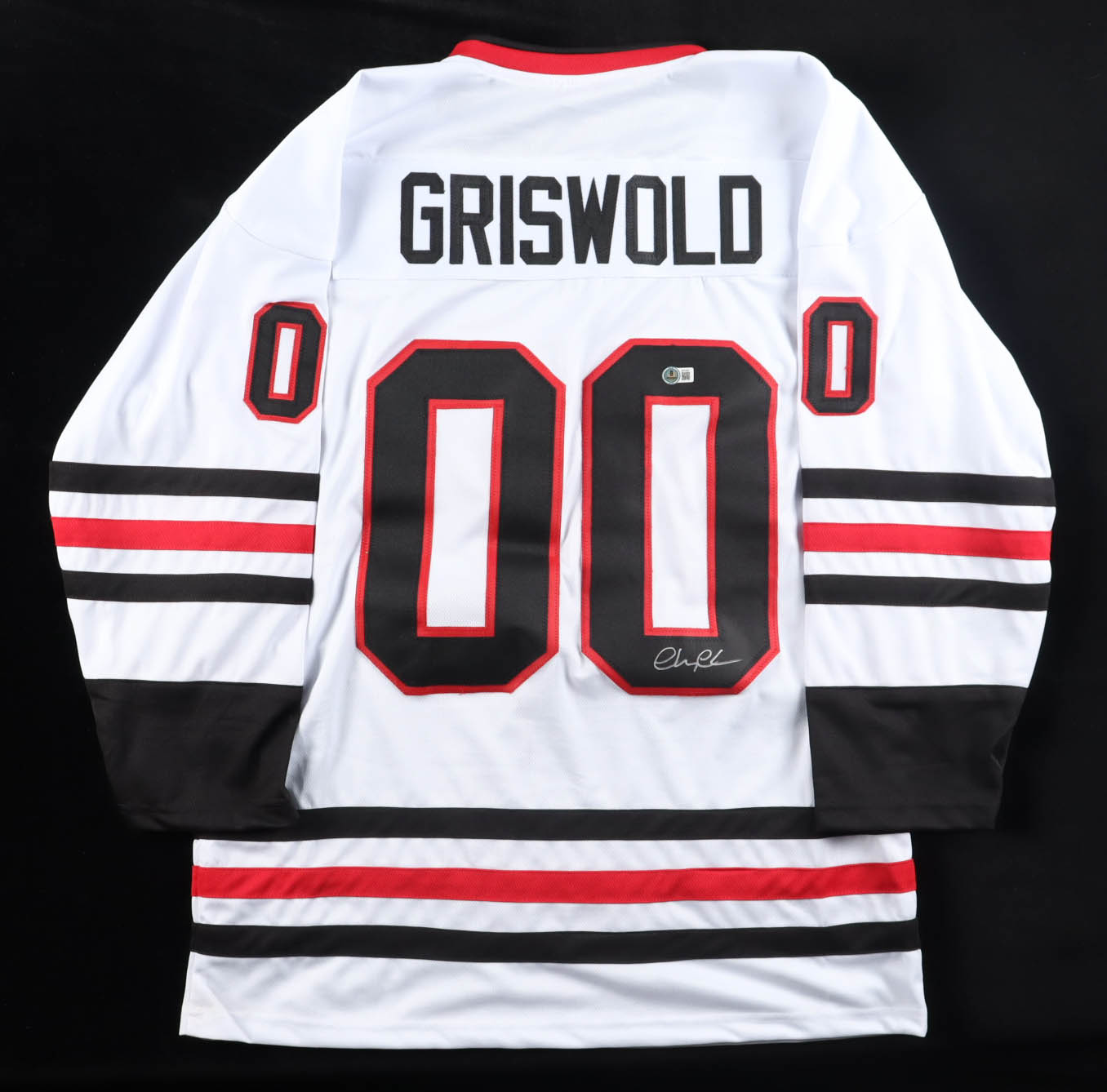 Chevy Chase Signed Jersey (Beckett) at PristineAuction.com Chevy Chase Signed Jersey (Beckett) at PristineAuction.com