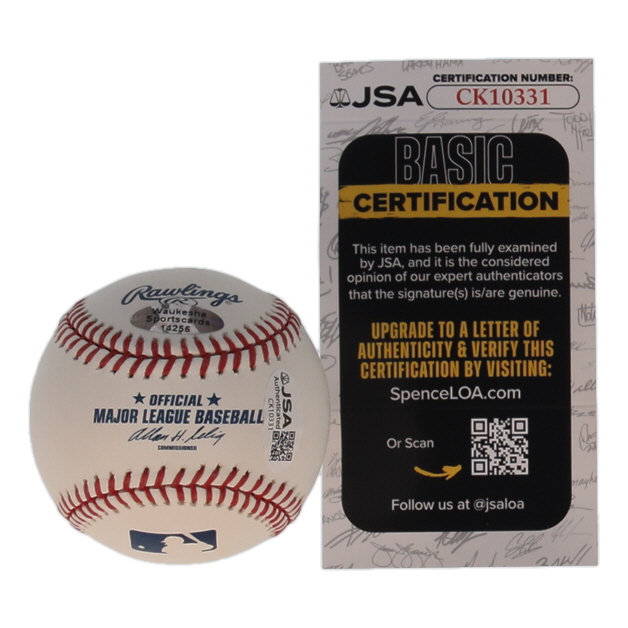 Red Schoendienst Signed OML Baseball Inscribed "HOF 89" (JSA) at PristineAuction.com Red Schoendienst Signed OML Baseball Inscribed "HOF 89" (JSA) at PristineAuction.com