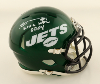 Sauce Gardner Signed Jets Speed Mini Helmet Inscribed "2022 NFL DROY" (Fanatics) at PristineAuction.com