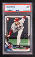 Shohei Ohtani 2018 Bowman #49 RC (PSA 9) at PristineAuction.com