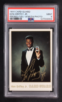Ken Griffey Jr. 1991 Griffey Card Guard Promo #2 Griffey's waist is visible (PSA 9) at PristineAuction.com