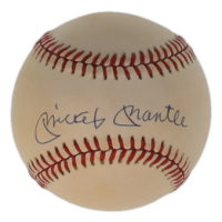 Mickey Mantle Signed OAL Baseball (PSA) at PristineAuction.com
