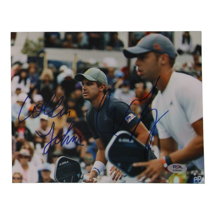 Ben Johns & Collin Johns Signed 8x10 Photo (PSA) at PristineAuction.com Ben Johns & Collin Johns Signed 8x10 Photo (PSA) at PristineAuction.com