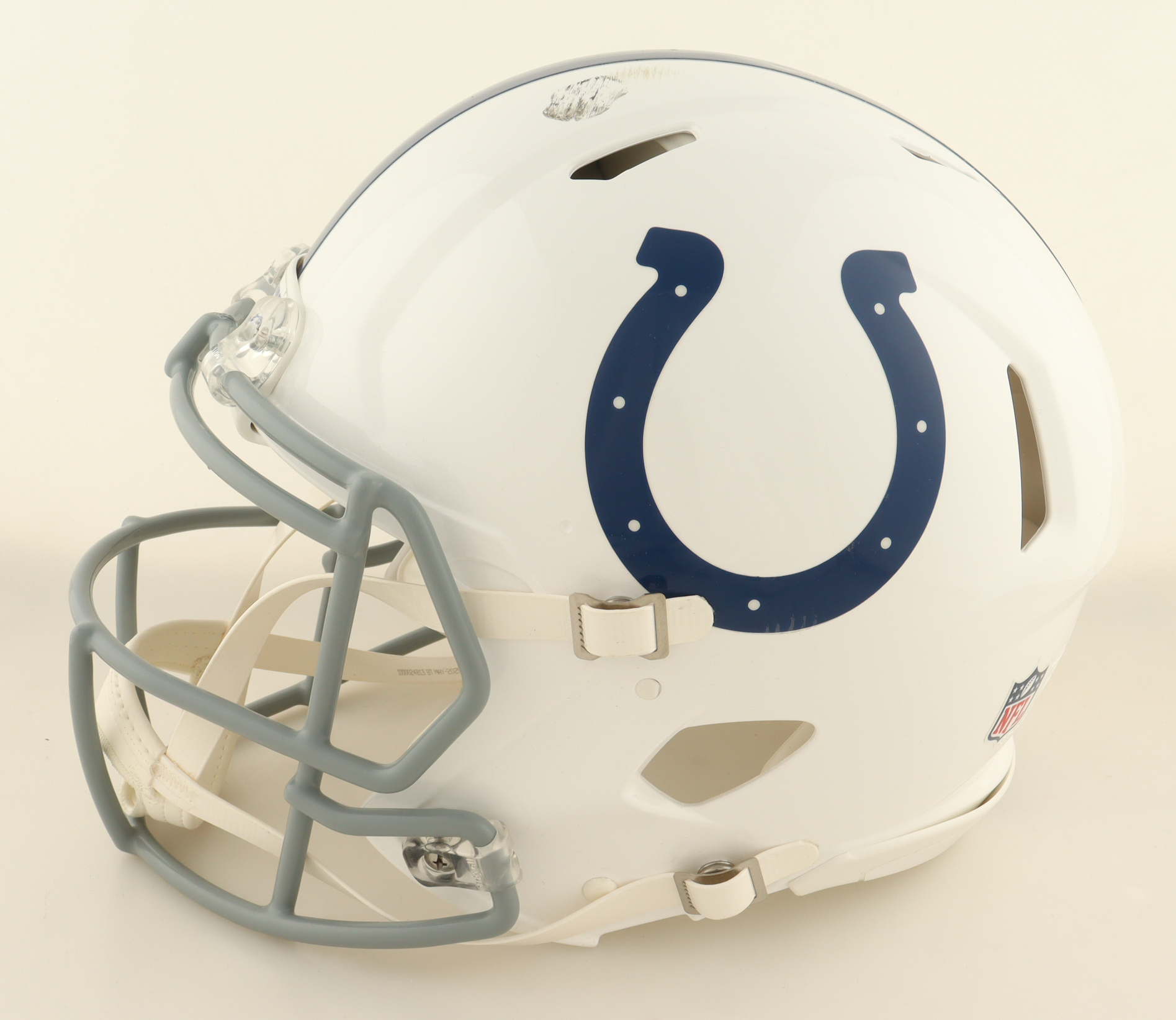 Adonai Mitchell Signed Colts Full-Size Authentic On-Field Speed Helmet (Fanatics) at PristineAuction.com Adonai Mitchell Signed Colts Full-Size Authentic On-Field Speed Helmet (Fanatics) at PristineAuction.com