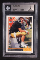 Brett Favre 1991 Upper Deck #13 RC (BGS 8) at PristineAuction.com