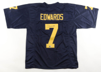 Donovan Edwards Signed Jersey (Beckett) at PristineAuction.com