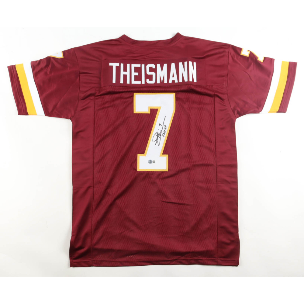 Joe Theismann Signed Jersey Inscribed "83 MVP" (Beckett) at PristineAuction.com