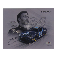 Jimmie Johnson Signed NASCAR 8x10 Photo (PSA) at PristineAuction.com