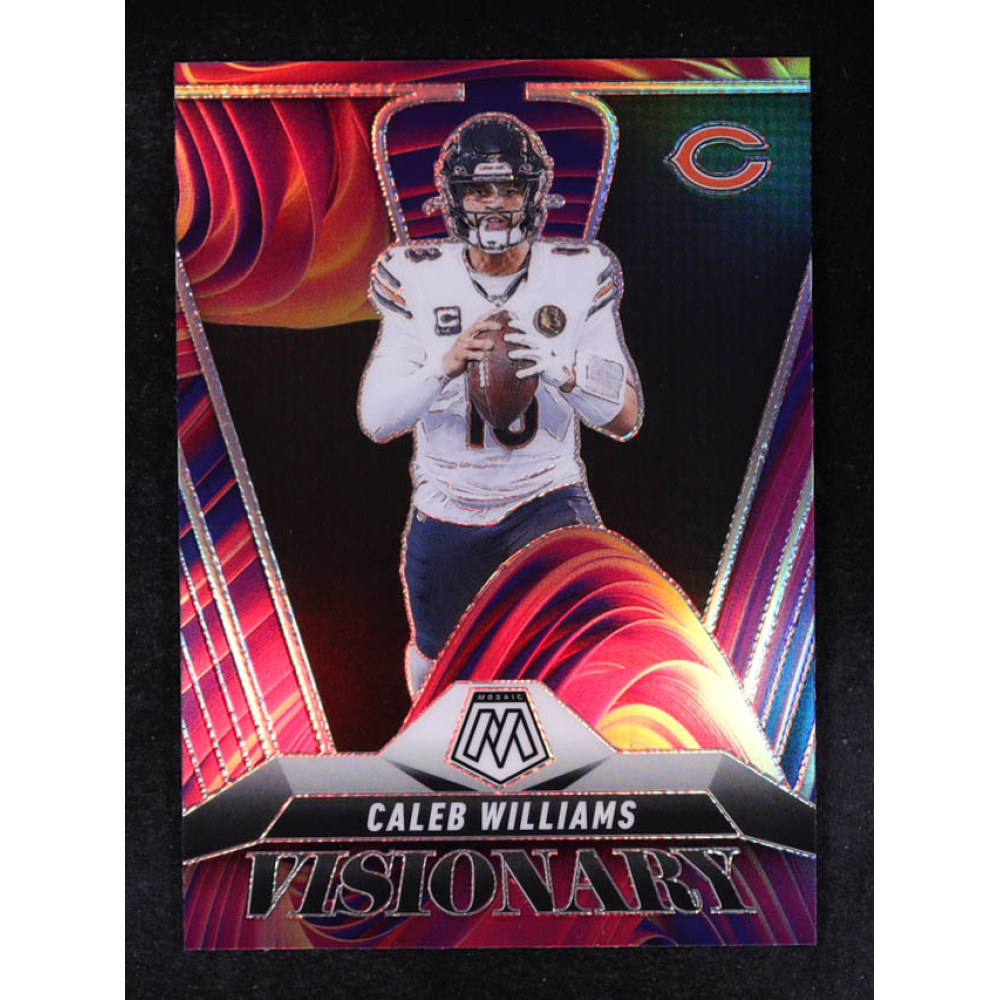 Caleb Williams 2025 Panini Mosaic Visionary #4 at PristineAuction.com
