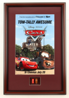 Disney Pixar "Cars" Custom Framed Print Display with (2) Cars Figurines at PristineAuction.com