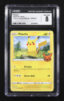 Pikachu 2022 Pokemon Trick or Trade Booster Bundle #049 (CGC 8) at PristineAuction.com