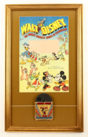 "Walt Disney: The World's Greatest Shorts in Technicolor" Custom Framed Poster Display With 1940 Mickey Mouse 8mm Film With Original box at PristineAuction.com
