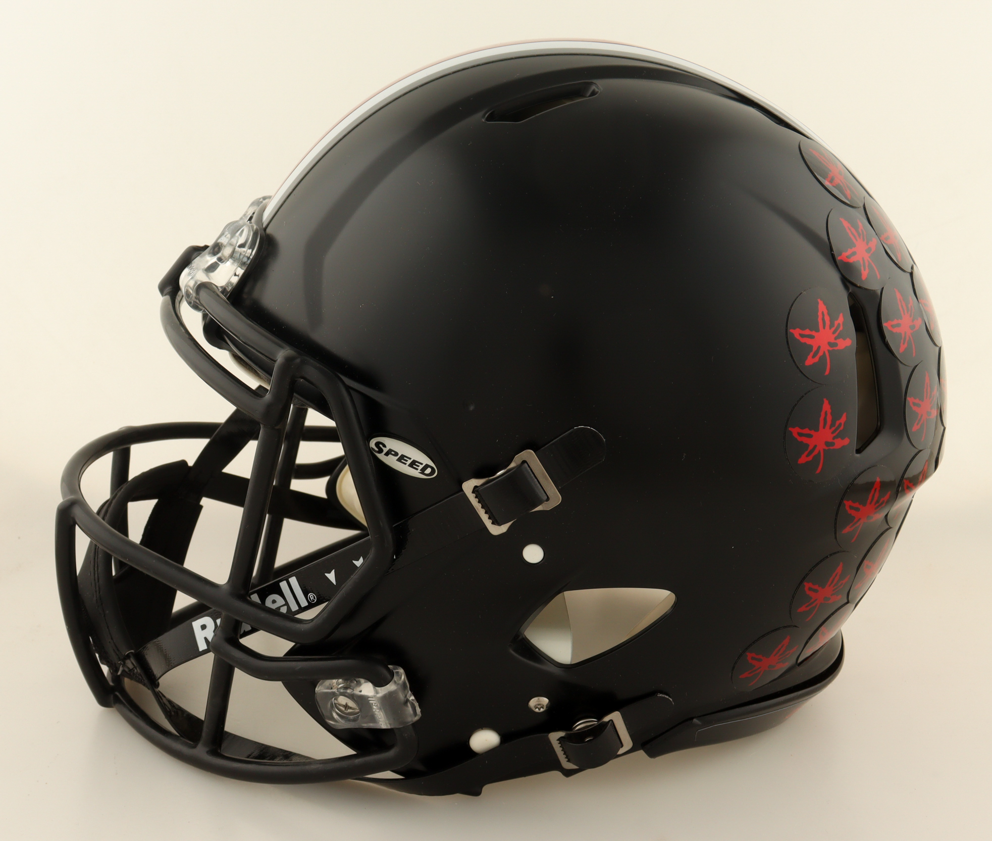 Garrett Wilson, Jaxon Smith-Njigba, & Terry McLaurin Signed Ohio State Buckeyes Black Alternate Speed Full-Size Authentic On-Field Helmet (Fanatics) at PristineAuction.com Garrett Wilson, Jaxon Smith-Njigba, & Terry McLaurin Signed Ohio State Buckeyes Black Alternate Speed Full-Size Authentic On-Field Helmet (Fanatics) at PristineAuction.com