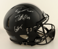 Garrett Wilson, Jaxon Smith-Njigba, & Terry McLaurin Signed Ohio State Buckeyes Black Alternate Speed Full-Size Authentic On-Field Helmet (Fanatics) at PristineAuction.com