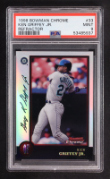 Ken Griffey Jr. 1998 Bowman Chrome Refractors #33 (PSA 9) at PristineAuction.com