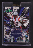 Treveyon Henderson 2025 Wild Card Splat #SBBLU02-TH #2/7 RC at PristineAuction.com