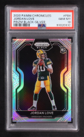 Jordan Love 2020 Panini Prizm Black Silver #4 RC (PSA 10) at PristineAuction.com
