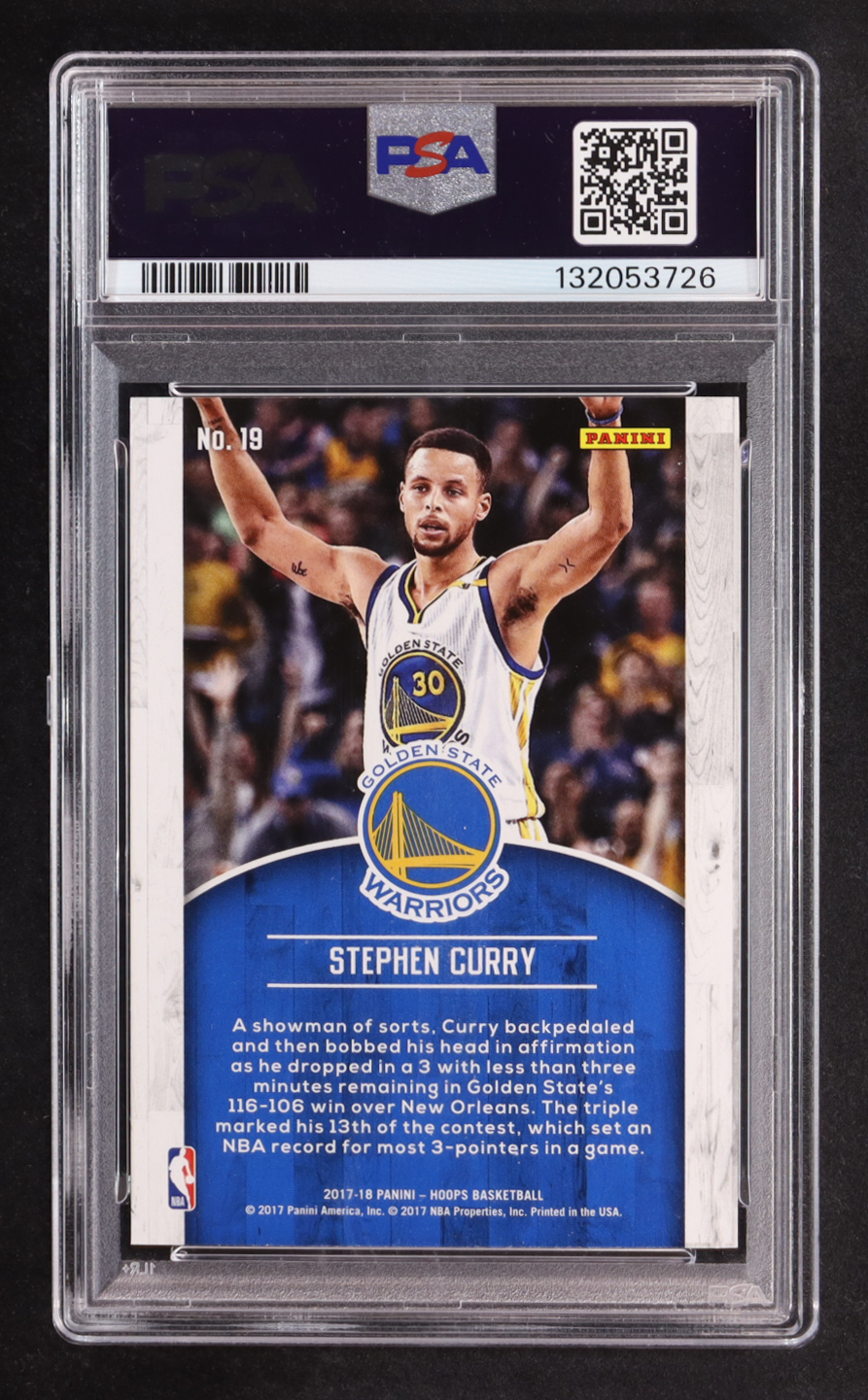 Stephen Curry 2017-18 Hoops Highlights #19 (PSA 10) at PristineAuction.com Stephen Curry 2017-18 Hoops Highlights #19 (PSA 10) at PristineAuction.com