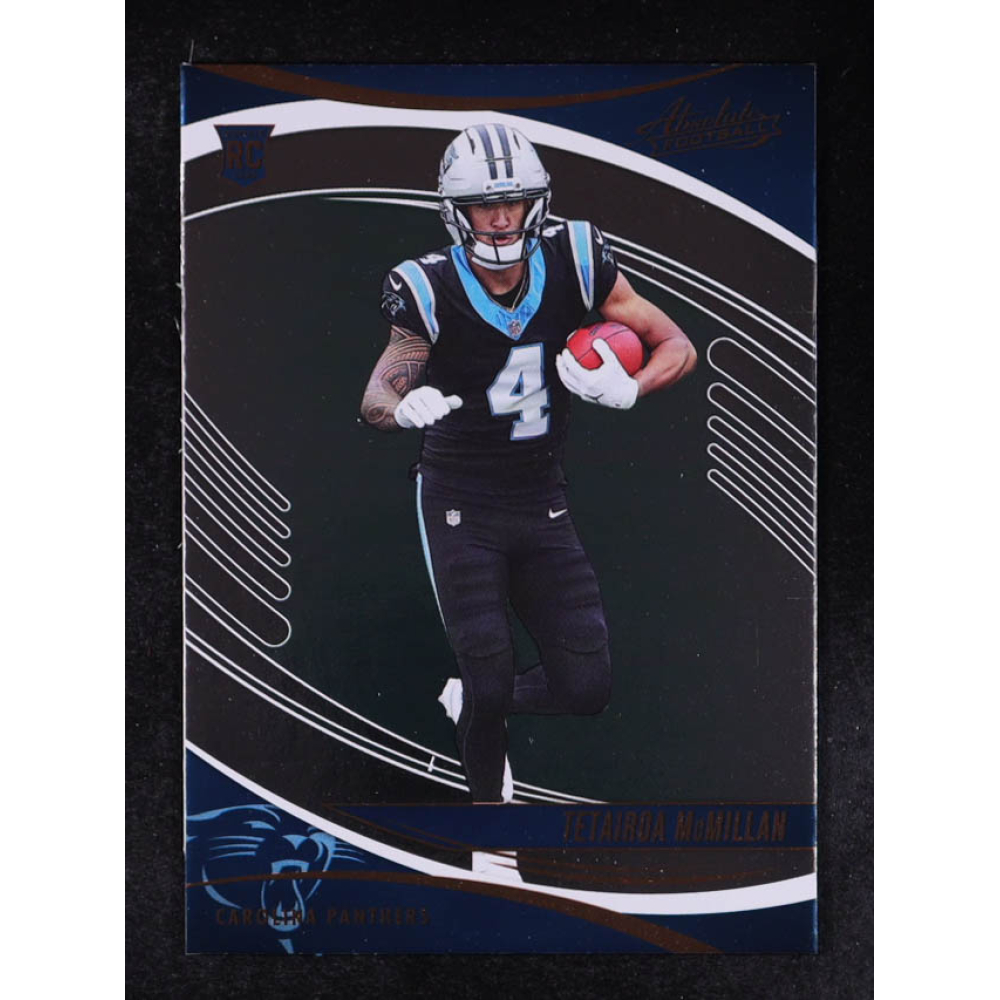 Tetairoa McMillan 2025 Absolute Blue #183 RC at PristineAuction.com