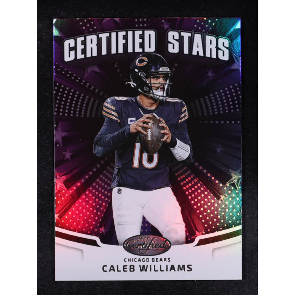 Caleb Williams 2025 Certified Certified Stars #8 at PristineAuction.com