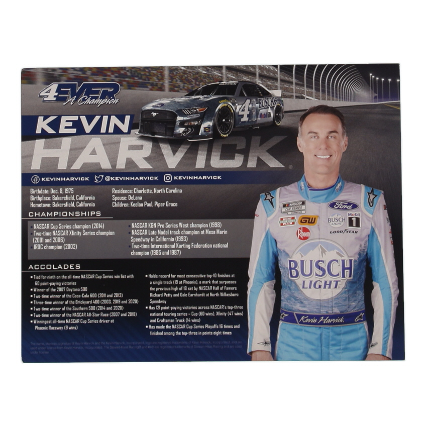 Kevin Harvick Signed NASCAR 8x10 Photo (PSA) at PristineAuction.com Kevin Harvick Signed NASCAR 8x10 Photo (PSA) at PristineAuction.com