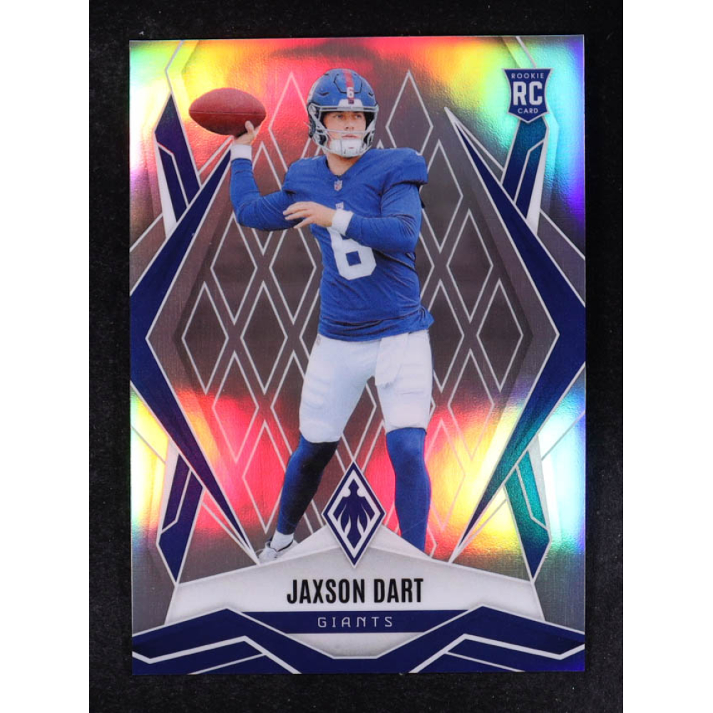 Jaxson Dart 2025 Panini Phoenix Silver #200 RC at PristineAuction.com