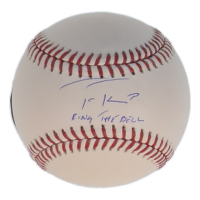 Trea Turner Signed OML Baseball Inscribed "Ring The Bell" (Beckett & Turner) at PristineAuction.com