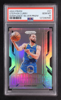 Stephen Curry 2024-25 Panini Prizm Dominance Prizms Silver #21 (PSA 10) at PristineAuction.com