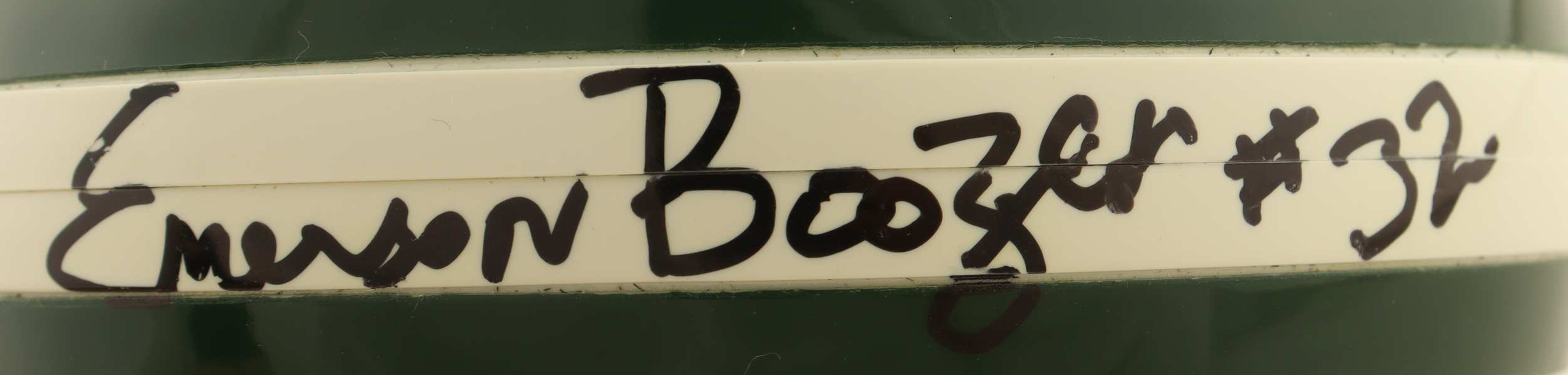 New York Jets Hall Of Famers Mini Helmet Signed by (4) Joe Namath, Don Maynard, & Emerson Boozer with Display Case (PSA) at PristineAuction.com New York Jets Hall Of Famers Mini Helmet Signed by (4) Joe Namath, Don Maynard, & Emerson Boozer with Display Case (PSA) at PristineAuction.com
