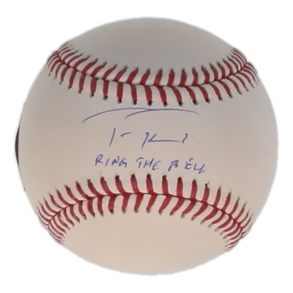 Trea Turner Signed OML Baseball Inscribed "Ring The Bell" (Beckett & Turner) at PristineAuction.com