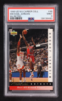 Michael Jordan 1998 Upper Deck Michael Jordan Career Collection #46 MJ Retro 92-93 UD West (PSA 9) at PristineAuction.com
