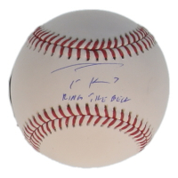 Trea Turner Signed OML Baseball Inscribed "Ring The Bell" (Beckett & Turner) at PristineAuction.com
