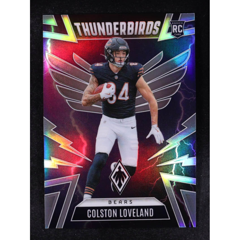 Colston Loveland 2025 Panini Phoenix Thunderbirds #9 RC at PristineAuction.com