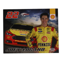 Joey Logano Signed NASCAR 8x10 Photo (PSA) at PristineAuction.com