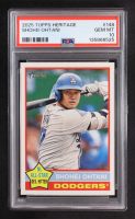 Shohei Ohtani 2025 Topps Heritage #148 (PSA 10) at PristineAuction.com