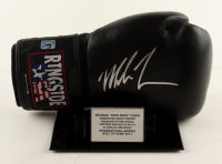 Mike Tyson Signed Ringside USA Boxing Glove with Display Stand (Tyson) at PristineAuction.com