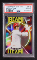 Shohei Ohtani 2022 Stadium Club Beam Team #BT13 (PSA 10) at PristineAuction.com