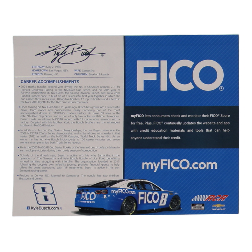 Kyle Busch Signed NASCAR 8x10 Photo (PSA) at PristineAuction.com Kyle Busch Signed NASCAR 8x10 Photo (PSA) at PristineAuction.com