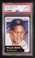 Willie Mays 2020 Topps Living #300 (PSA 10) at PristineAuction.com
