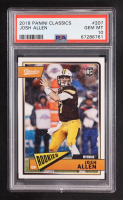 Josh Allen 2018 Classics #207 RC (PSA 10) at PristineAuction.com