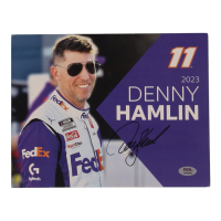 Denny Hamlin Signed NASCAR 8x10 Photo (PSA) at PristineAuction.com