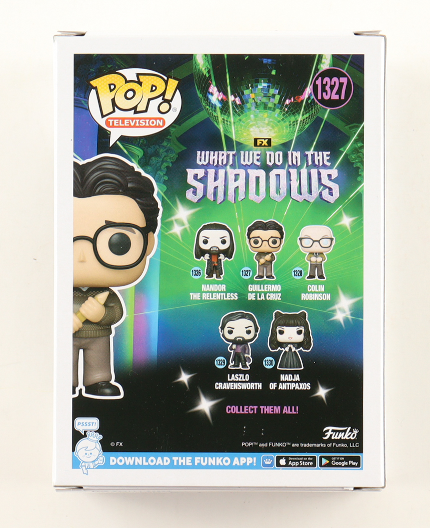 Harvey Guillen Signed "What We Do In The Shadows" #1327 Guilllermo de la Cruz Funko Pop! Vinyl Figure Inscribed "Yes Master" (JSA) at PristineAuction.com Harvey Guillen Signed "What We Do In The Shadows" #1327 Guilllermo de la Cruz Funko Pop! Vinyl Figure Inscribed "Yes Master" (JSA) at PristineAuction.com