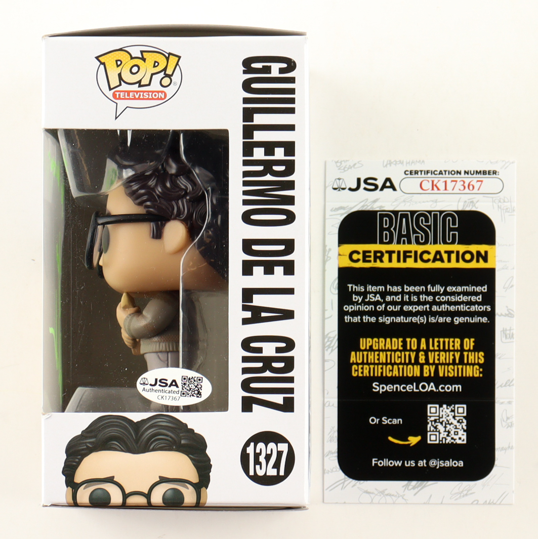 Harvey Guillen Signed "What We Do In The Shadows" #1327 Guilllermo de la Cruz Funko Pop! Vinyl Figure Inscribed "Yes Master" (JSA) at PristineAuction.com Harvey Guillen Signed "What We Do In The Shadows" #1327 Guilllermo de la Cruz Funko Pop! Vinyl Figure Inscribed "Yes Master" (JSA) at PristineAuction.com