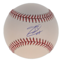 Jackson Chourio Signed OML Baseball (USA SM & JSA) at PristineAuction.com
