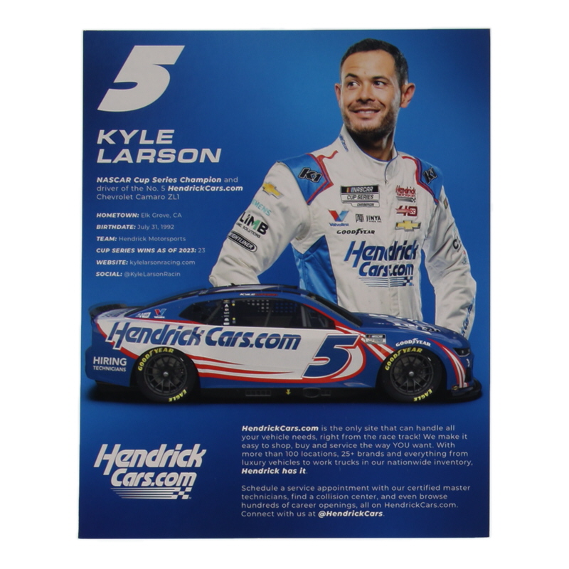 Kyle Larson Signed NASCAR 8x10 Photo (PSA) at PristineAuction.com Kyle Larson Signed NASCAR 8x10 Photo (PSA) at PristineAuction.com