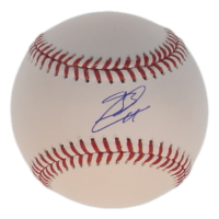 Jackson Chourio Signed OML Baseball (USA SM & JSA) at PristineAuction.com