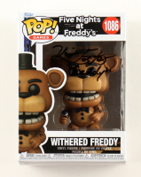 Kevin Foster Signed "Five Nights at Freddy's" #1086 Withered Freddy Funko Pop! Vinyl Figure Inscribed "Freddy" (JSA) at PristineAuction.com