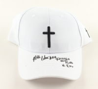Mike Coulter Signed Adjustable Hat Inscribed "Father David Acosta" & "Evil" (JSA) at PristineAuction.com